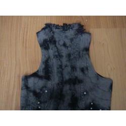 Jill / Jilly / Shoeby mooi ZGAN zwart / grijs hesje / gilet