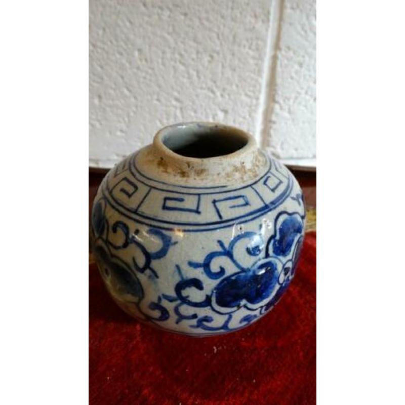 gesigneerd Chinees gemberpotje