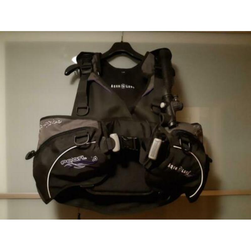 Aqua Lung BCD Pearl trimvest maat L dames z.g.a.n.