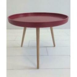 Bijzettafel radius 55 zwart - Nieuw uit voorraad leverbaar