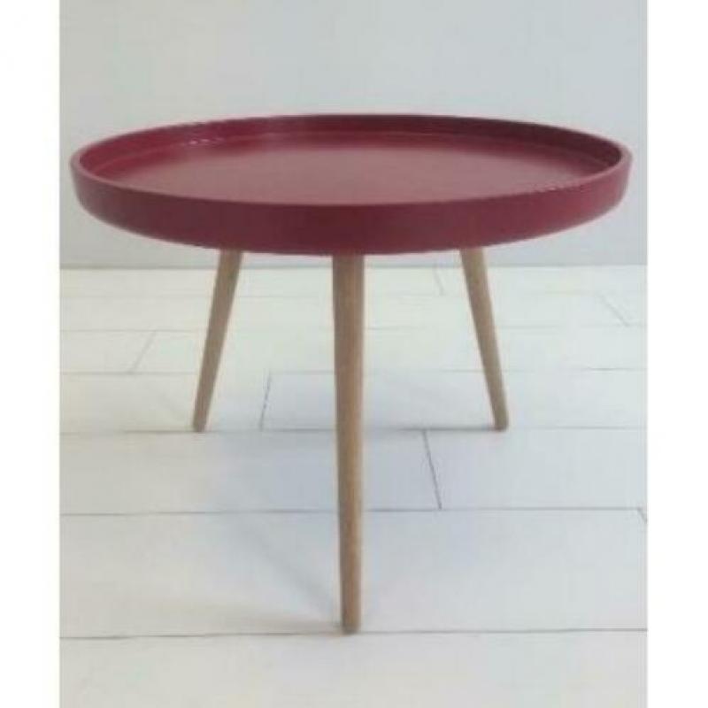 Bijzettafel radius 55 zwart - Nieuw uit voorraad leverbaar