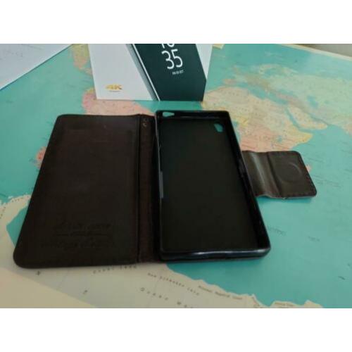 Exclusief Leder hoesje Sony Xperia Z5 Premium