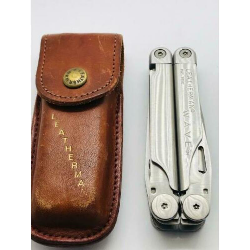 Nette Leatherman Wave 1 Multitool Leather Sheath zakmes