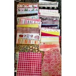 250 scrapvellen (30x30 cm)
