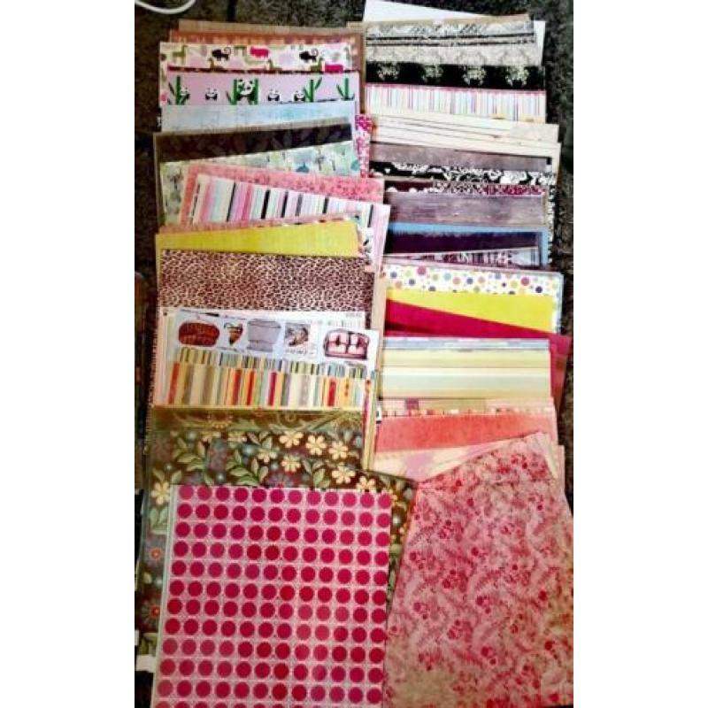 250 scrapvellen (30x30 cm)