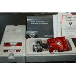 1:18 ALFA ROMEO 33 TT12 MONZA #2 Autoart signature WRH