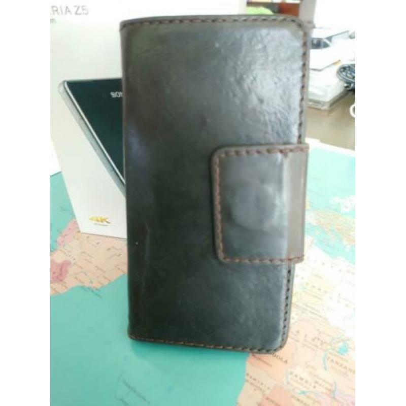 Exclusief Leder hoesje Sony Xperia Z5 Premium
