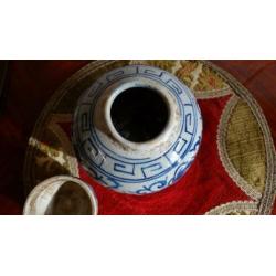 gesigneerd Chinees gemberpotje