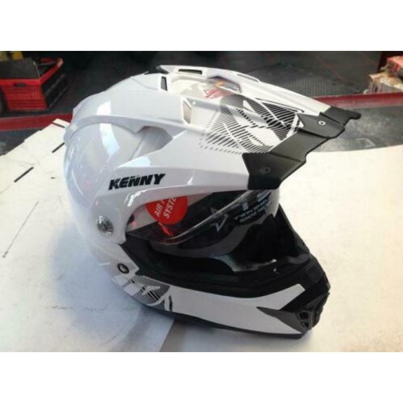 Kenny xtr. off road helm /zonnevizier. maat xs