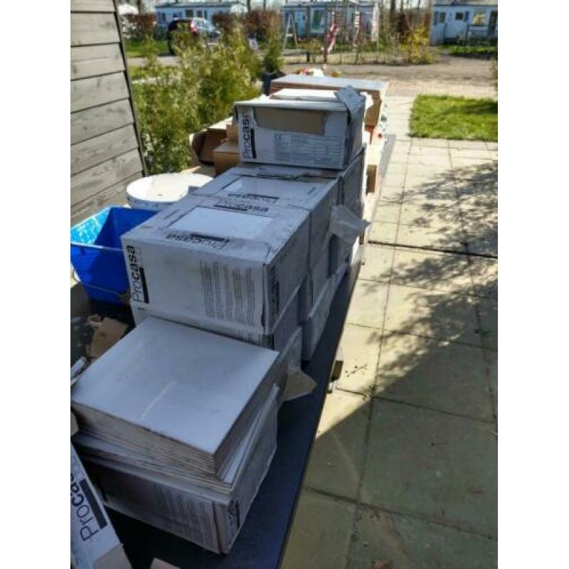 Witte wandtegels 20*25 cm