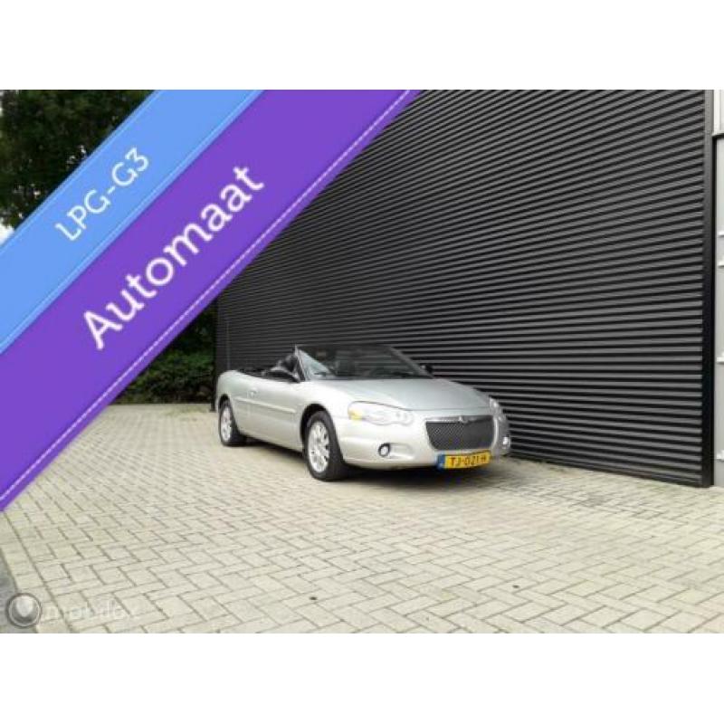 Chrysler Sebring 2.7i-V6 24V Limited Convertible LPG G3 Auto