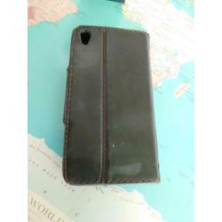 Exclusief Leder hoesje Sony Xperia Z5 Premium