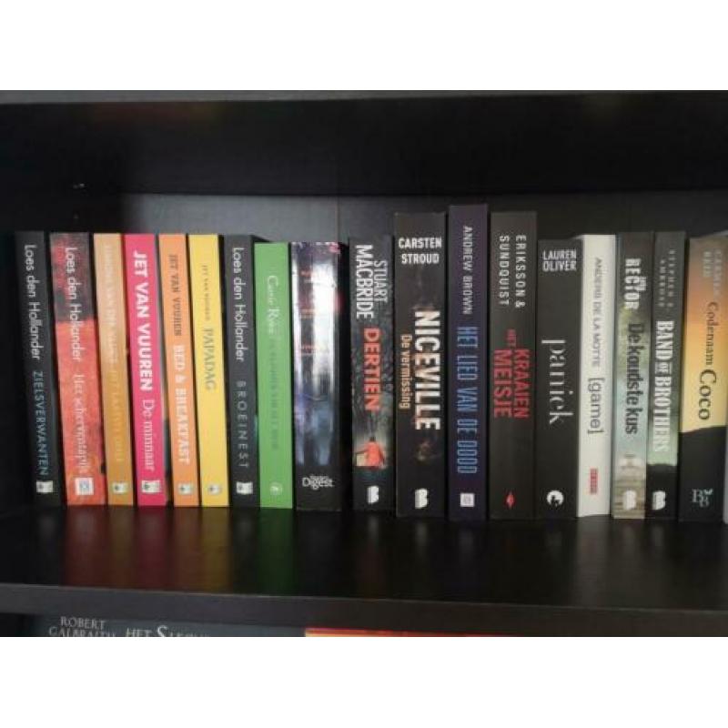 Diverse Thrillers vanaf €1,00 per stuk