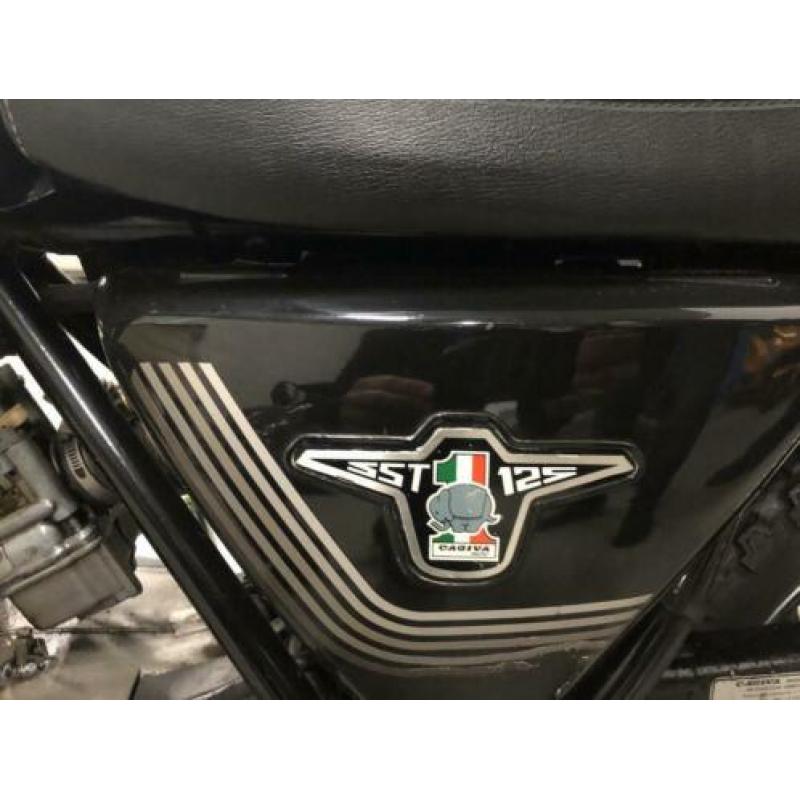 Te koop aangeboden in zeer mooie staat Cagiva SST 125cc