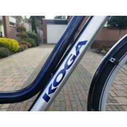 Koga silverace dames 53cm 8 versnellingen blauw lichtgewicht