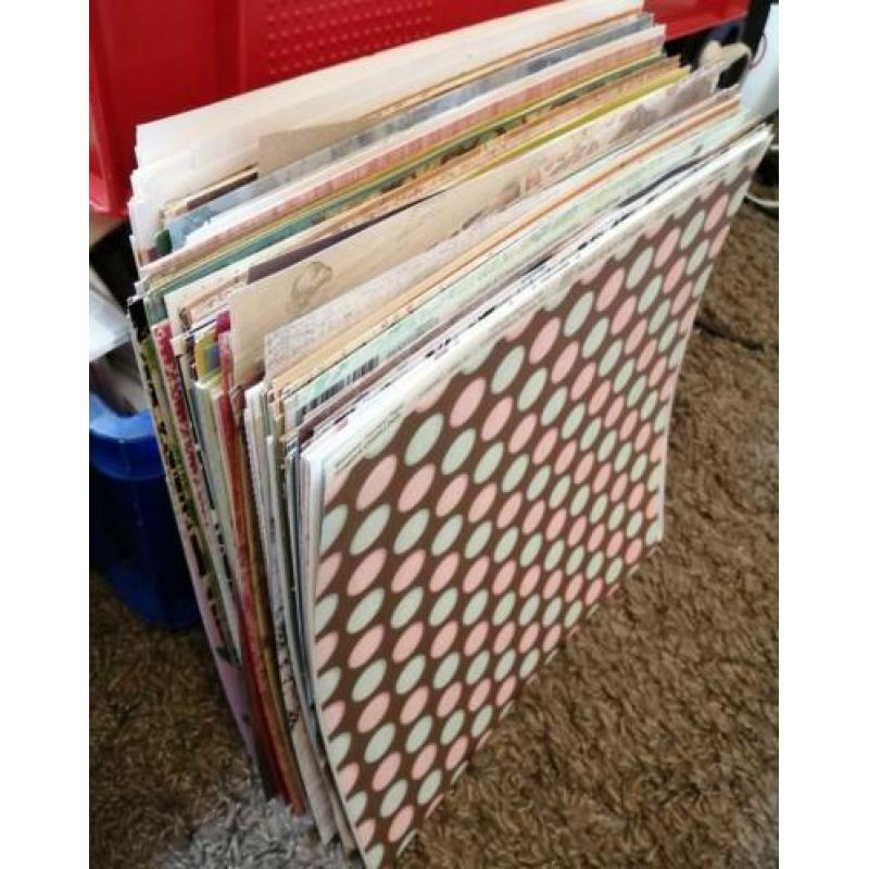 250 scrapvellen (30x30 cm)