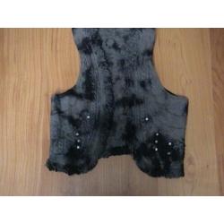 Jill / Jilly / Shoeby mooi ZGAN zwart / grijs hesje / gilet