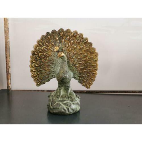 bronzen pauw uit china