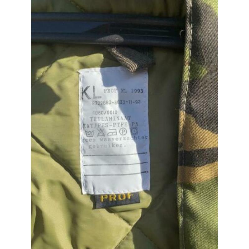 Koudweer overall trilaminaat defensie