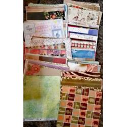 250 scrapvellen (30x30 cm)