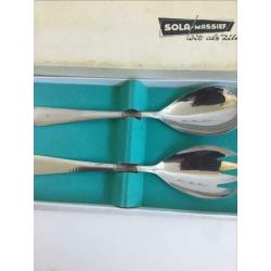 Sola - Massief salade bestek