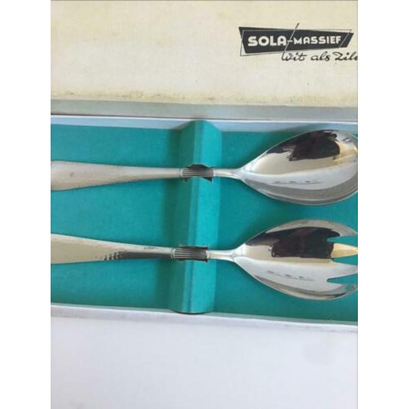 Sola - Massief salade bestek