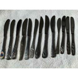 Veel kinder bestek mes en vork en lepel keltum/wmf/en meer M