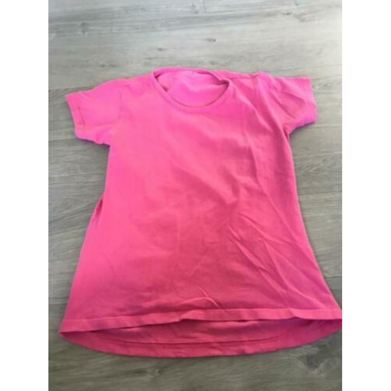 SHIRT roze mt 146 + stretch ZR