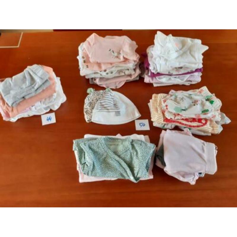 Complete pakket nette meisjeskledin 44 en 50, Noppies, Hema
