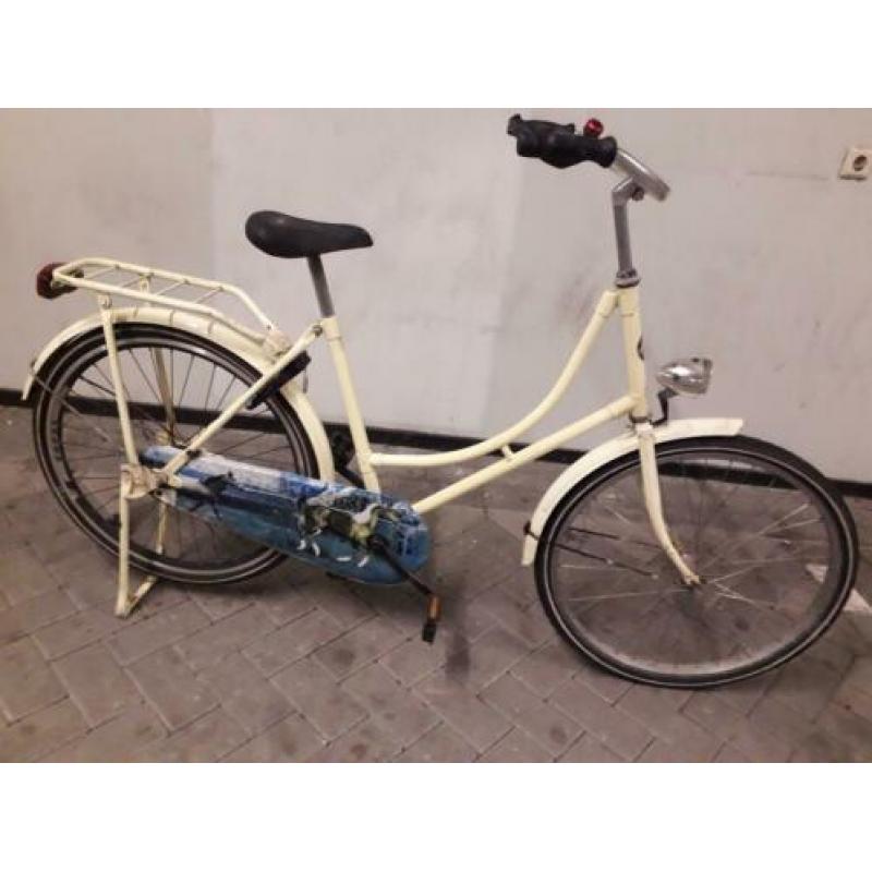 Meiden fiets 24 inch terugtrap