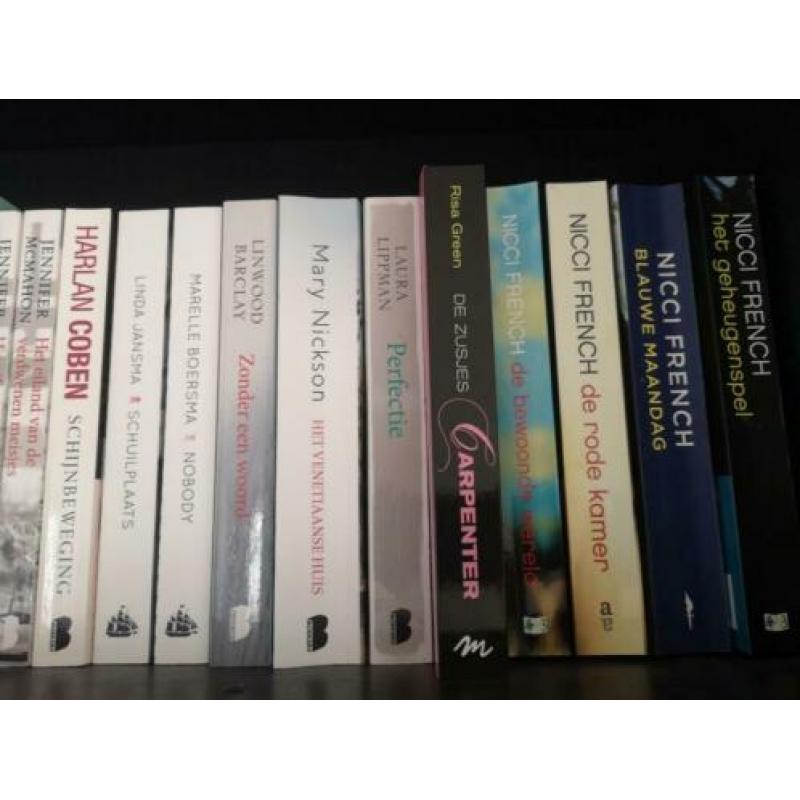 Diverse Thrillers vanaf €1,00 per stuk