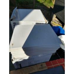 Witte wandtegels 20*25 cm