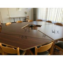 Tafels en stoelen