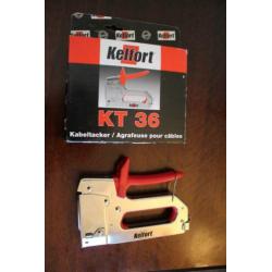 kelfort kabeltracker KT36 nietmachine voor kabels 10mm