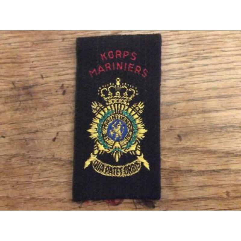 Mouwembleem Embleem Korps Mariniers Mod 1947 Qua Patet Orbis