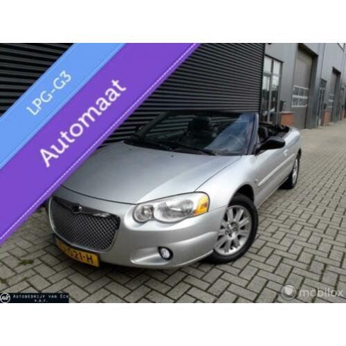 Chrysler Sebring 2.7i-V6 24V Limited Convertible LPG G3 Auto