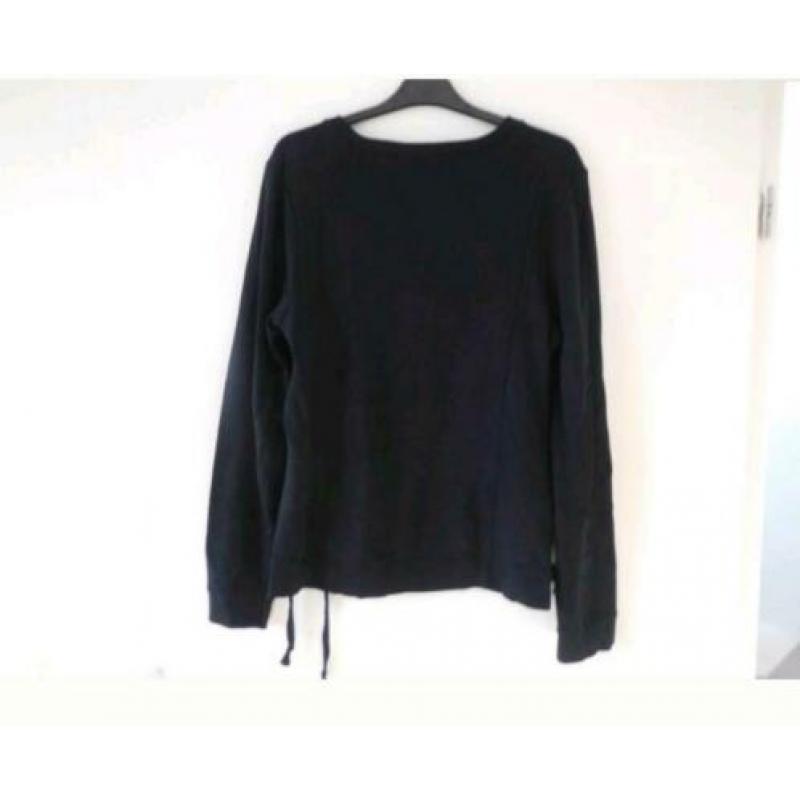 Zwarte trui / sweater Coolcat Love Life maat XL NIEUW