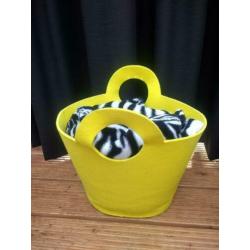 Zebra hoofd/kop op standaard! Leuke woonaccessoire zwart/wit