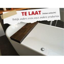 Chique Badplank Goudbruin 75x20x5 cm Hout Gratis Verzending
