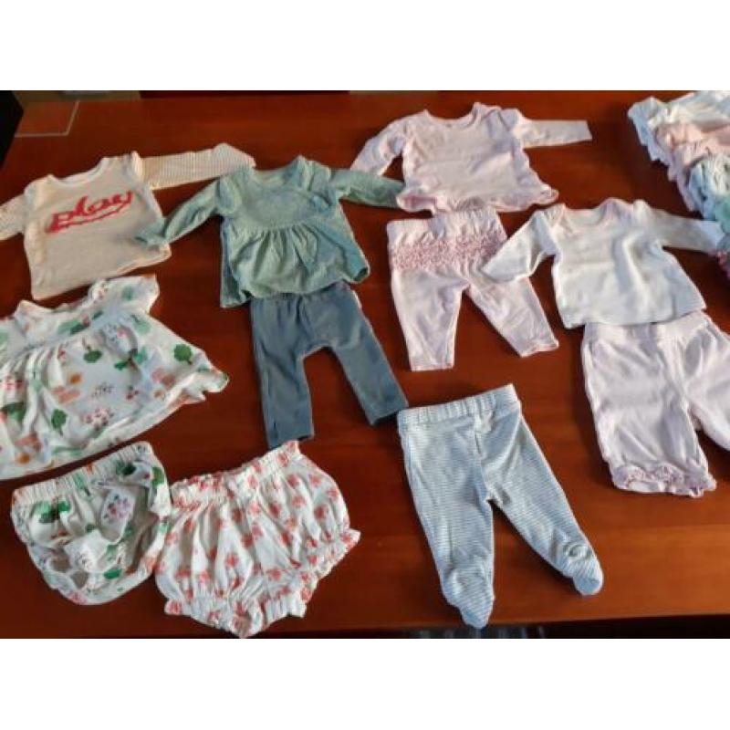 Complete pakket nette meisjeskledin 44 en 50, Noppies, Hema