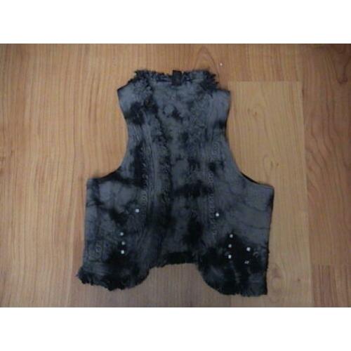 Jill / Jilly / Shoeby mooi ZGAN zwart / grijs hesje / gilet