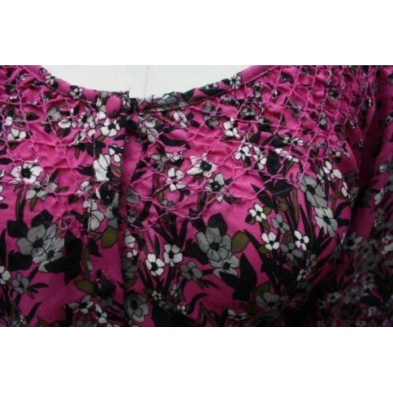 tuniek fuschia grijs vero L OPRUIMING