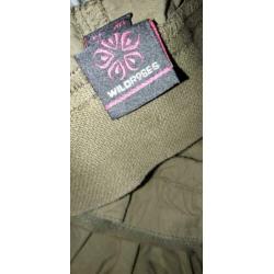 ?Super gave outdoor sportieve broek van wildroses maat 42.