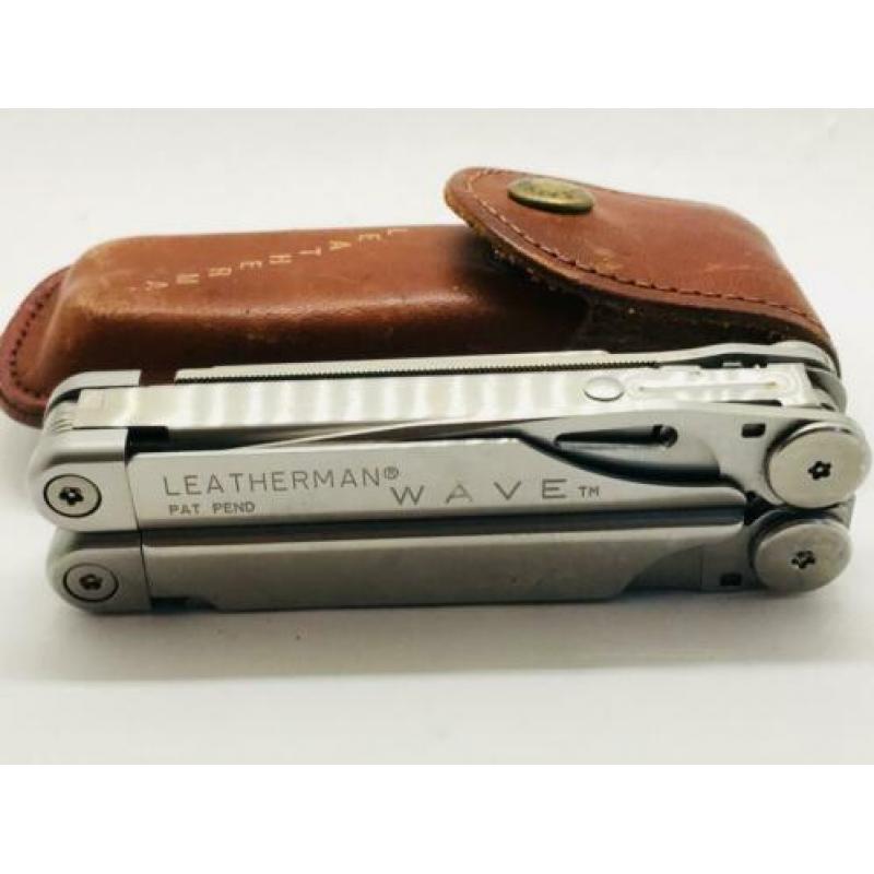 Nette Leatherman Wave 1 Multitool Leather Sheath zakmes