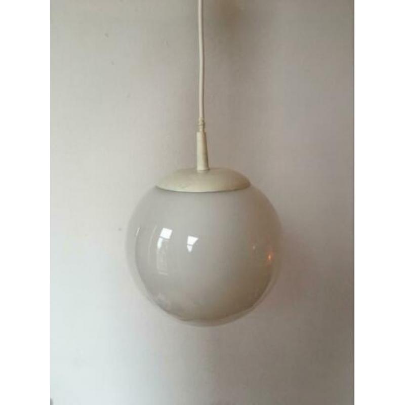 Retro vintage bollamp Amsterdamse school art deco stijl