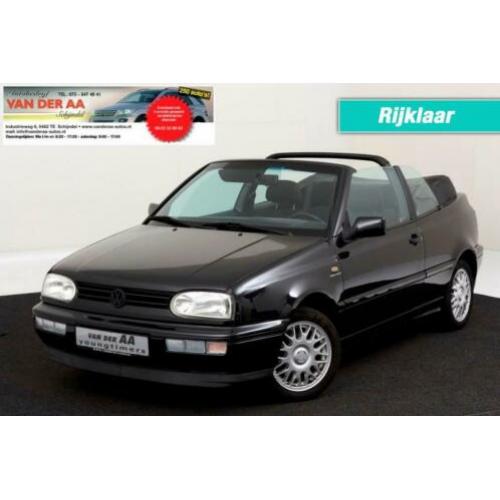 Volkswagen GOLF 1.8 I Cabriolet Linnen-kap Youngtimer!Nieuwe