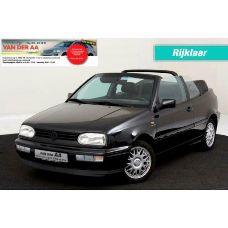Volkswagen GOLF 1.8 I Cabriolet Linnen-kap Youngtimer!Nieuwe