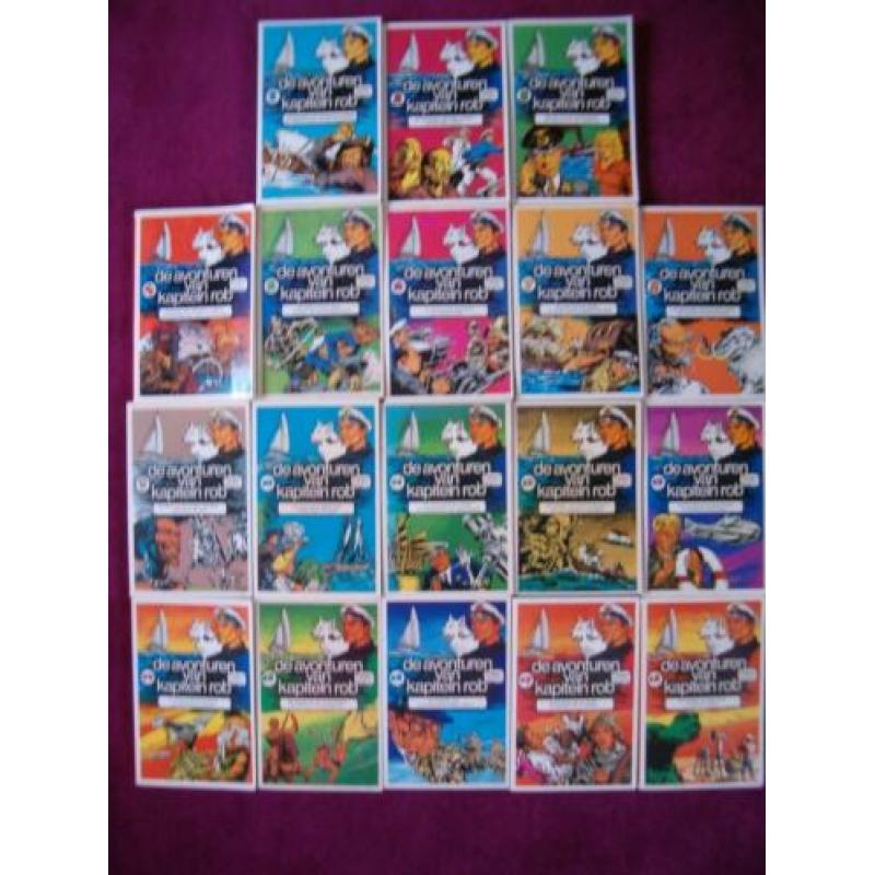 Kapitein rob complete 26 delige scarabee serie