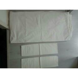 Ikea Alvine Stra dekbedovertrek dekbedset 200x200 wit