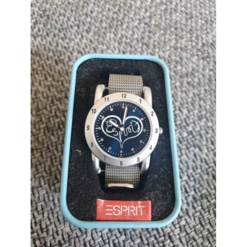 Esprit horloge met verwisselbare bandjes